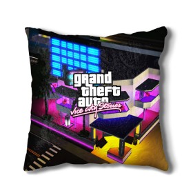 Подушка 3D с принтом GTA:VICE CITY в Петрозаводске, наволочка – 100% полиэстер, наполнитель – холлофайбер (легкий наполнитель, не вызывает аллергию). | состоит из подушки и наволочки. Наволочка на молнии, легко снимается для стирки | gr | grand theft auto 2 | grand theft auto 3 | grand theft auto v | grand theft auto: san andreas | grand theft auto: vice city | gta 5 | gta online | gta v | город | игры