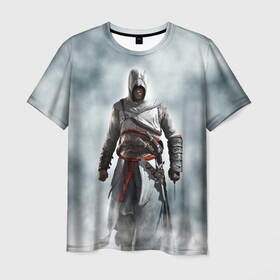 Мужская футболка 3D с принтом Assassin’s Creed в Петрозаводске, 100% полиэфир | прямой крой, круглый вырез горловины, длина до линии бедер | asasins | creed | асасинс | ассасин | ассассинс | кредо | крид | криид