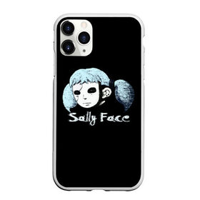 Чехол для iPhone 11 Pro Max матовый с принтом Sally Face в Петрозаводске, Силикон |  | Тематика изображения на принте: game | sally face | девушка | игра | маска | салли фейс