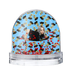 Снежный шар с принтом Billie Eilish Grammy в Петрозаводске, Пластик | Изображение внутри шара печатается на глянцевой фотобумаге с двух сторон | billie | eilish | grammy | айлиш | билли | грэмми