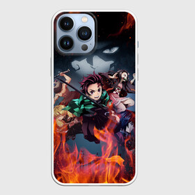 Чехол для iPhone 13 Pro Max с принтом КЛИНОК РАССЕКАЮЩИЙ ДЕМОНОВ | DEMON SLAYER KIMETSU NO YAIBA в Петрозаводске,  |  | Тематика изображения на принте: demon slayer | demon slayer: kimetsu no yaiba | kimetsu | kimetsu no yaiba | nezuko | slayer | tanjiro | клинок рассекающий демонов | незуко | танджиро | шинобу кочо