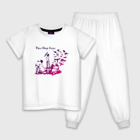 Детская пижама хлопок с принтом Three Days Grace в Петрозаводске, 100% хлопок |  брюки и футболка прямого кроя, без карманов, на брюках мягкая резинка на поясе и по низу штанин
 | three days grace