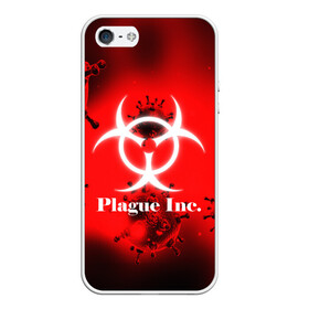 Чехол для iPhone 5/5S матовый с принтом PLAGUE INC в Петрозаводске, Силикон | Область печати: задняя сторона чехла, без боковых панелей | molecule | plague inc | абстракция | бактерии | вирус | клетки | медицина | микробы | молекулы | наука | нейрон | нейроны | планета | текстура | текстуры | формула