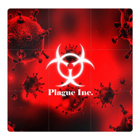 Магнитный плакат 3Х3 с принтом PLAGUE INC. в Петрозаводске, Полимерный материал с магнитным слоем | 9 деталей размером 9*9 см | molecule | plague inc | абстракция | бактерии | вирус | клетки | медицина | микробы | молекулы | наука | нейрон | нейроны | планета | текстура | текстуры | формула