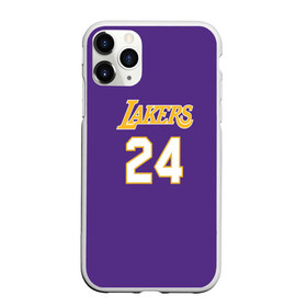 Чехол для iPhone 11 Pro Max матовый с принтом Los Angeles Lakers Kobe Brya в Петрозаводске, Силикон |  | basketball | espn | kobe | kobe bryant | kobe bryant death | kobe bryant tribute | lakers | los angeles lakers | nba