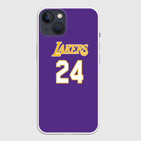 Чехол для iPhone 13 с принтом Los Angeles Lakers   Kobe Brya в Петрозаводске,  |  | basketball | espn | kobe | kobe bryant | kobe bryant death | kobe bryant tribute | lakers | los angeles lakers | nba