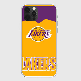 Чехол для iPhone 12 Pro Max с принтом Los Angeles Lakers в Петрозаводске, Силикон |  | Тематика изображения на принте: angeles | bryant | kobe | lakers | los | баскетбольный | клуб