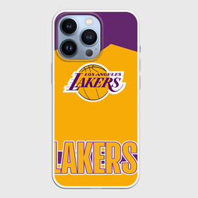 Чехол для iPhone 13 Pro с принтом Los Angeles Lakers в Петрозаводске,  |  | Тематика изображения на принте: angeles | bryant | kobe | lakers | los | баскетбольный | клуб