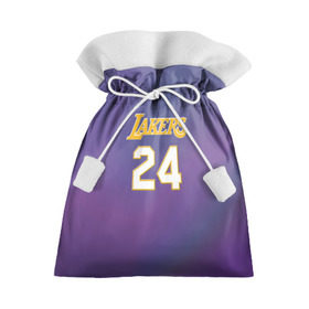Подарочный 3D мешок с принтом Los Angeles Lakers / Kobe Brya в Петрозаводске, 100% полиэстер | Размер: 29*39 см | basketball | espn | kobe | kobe bryant | kobe bryant death | kobe bryant tribute | lakers | los angeles lakers | nba