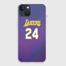 Чехол для iPhone 13 с принтом Los Angeles Lakers   Kobe Brya в Петрозаводске,  |  | basketball | espn | kobe | kobe bryant | kobe bryant death | kobe bryant tribute | lakers | los angeles lakers | nba