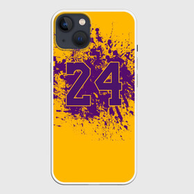 Чехол для iPhone 13 с принтом Kobe Bryant в Петрозаводске,  |  | 24 | kobe | kobe bean bryant | lakers | los angeles | американский баскетболист | баскетбол | баскетболист | коби | коби бин брайант | лейкерс | лос анджелес | нью йорк