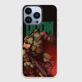 Чехол для iPhone 13 Pro с принтом Doom в Петрозаводске,  |  | Тематика изображения на принте: doom | doom 2016 | doom 2020 | doom eternal | doomguy | дум | дум 2020 | дум вечен | дум етернал | дум этернал | думгай
