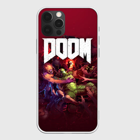 Чехол для iPhone 12 Pro с принтом Doom в Петрозаводске, силикон | область печати: задняя сторона чехла, без боковых панелей | doom | doom 2016 | doom 2020 | doom eternal | doom slayer | doomguy | doomslayer | дум | дум 2020 | дум вечен | дум етернал | дум этернал | думгай