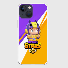 Чехол для iPhone 13 mini с принтом BRAWL STARS BEA в Петрозаводске,  |  | bea | brawl stars | bull | colt | crow | leon | leon shark | shark | stars | акула | берли | биа | ворон | динамайк | кольт | леон | леон акула | нита | спайк | шелли | эль примо