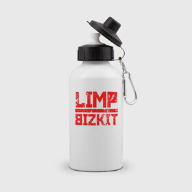 Бутылка спортивная с принтом LIMP BIZKIT в Петрозаводске, металл | емкость — 500 мл, в комплекте две пластиковые крышки и карабин для крепления | dj lethal | limp bizkit | rock | джон отто | лимп бизкит | майк смит | музыка | роб уотерс | рок | сэм риверс | терри бальзамо | уэс борланд | фред дёрст