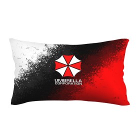 Подушка 3D антистресс с принтом UMBRELLA CORP в Петрозаводске, наволочка — 100% полиэстер, наполнитель — вспененный полистирол | состоит из подушки и наволочки на молнии | ada wong | biohazard | leon | nemesis | project resistance | raccoon city | re2 | resident evil 2 | rpd | stars | umbrella | ада вонг | амбрелла | немесис | ужасы