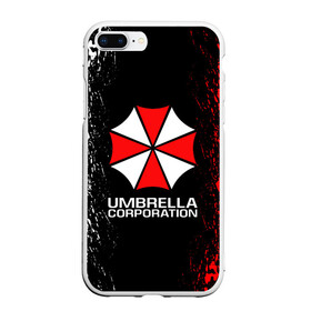 Чехол для iPhone 7Plus/8 Plus матовый с принтом UMBRELLA CORP в Петрозаводске, Силикон | Область печати: задняя сторона чехла, без боковых панелей | ada wong | biohazard | leon | nemesis | project resistance | raccoon city | re2 | resident evil 2 | rpd | stars | umbrella | ада вонг | амбрелла | немесис | ужасы