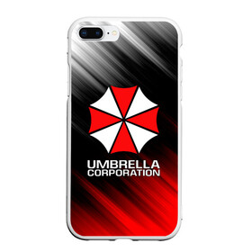 Чехол для iPhone 7Plus/8 Plus матовый с принтом UMBRELLA CORP в Петрозаводске, Силикон | Область печати: задняя сторона чехла, без боковых панелей | ada wong | biohazard | leon | nemesis | project resistance | raccoon city | re2 | resident evil 2 | rpd | stars | umbrella | ада вонг | амбрелла | немесис | ужасы