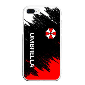 Чехол для iPhone 7Plus/8 Plus матовый с принтом UMBRELLA CORP в Петрозаводске, Силикон | Область печати: задняя сторона чехла, без боковых панелей | ada wong | biohazard | leon | nemesis | project resistance | raccoon city | re2 | resident evil 2 | rpd | stars | umbrella | ада вонг | амбрелла | немесис | ужасы