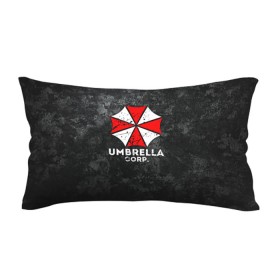 Подушка 3D антистресс с принтом UMBRELLA CORP в Петрозаводске, наволочка — 100% полиэстер, наполнитель — вспененный полистирол | состоит из подушки и наволочки на молнии | ada wong | biohazard | leon | nemesis | project resistance | raccoon city | re2 | resident evil 2 | rpd | stars | umbrella | ада вонг | амбрелла | немесис | ужасы