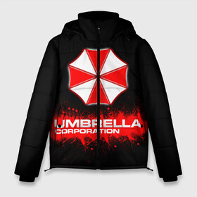 Мужская зимняя куртка 3D с принтом Umbrella Corporation в Петрозаводске, верх — 100% полиэстер; подкладка — 100% полиэстер; утеплитель — 100% полиэстер | длина ниже бедра, свободный силуэт Оверсайз. Есть воротник-стойка, отстегивающийся капюшон и ветрозащитная планка. 

Боковые карманы с листочкой на кнопках и внутренний карман на молнии. | corporation | umbrella | umbrella corporation | амбрела | амбрелла корпорейшн | военная корпорация | корпорация | фармацевтическая корпорация