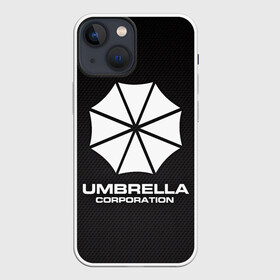 Чехол для iPhone 13 mini с принтом Umbrella Corporation в Петрозаводске,  |  | corporation | umbrella | umbrella corporation | амбрела | амбрелла корпорейшн | военная корпорация | корпорация | фармацевтическая корпорация