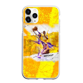 Чехол для iPhone 11 Pro Max матовый с принтом Kobe Bryant в Петрозаводске, Силикон |  | angeles | bryant | kobe | lakers | los | nba | баскетбольный | клуб