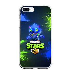 Чехол для iPhone 7Plus/8 Plus матовый с принтом Brawl Stars Werewolf Leon в Петрозаводске, Силикон | Область печати: задняя сторона чехла, без боковых панелей | bea | bo | brawl stars | crow | dynamike | gt max | gt макс | max | sandy | spike | werewolf leon | беа | бо | бравл старс | динамайк | дэррил | кроу | леон. leon | макс | оборотень леон | спайк | сэнди