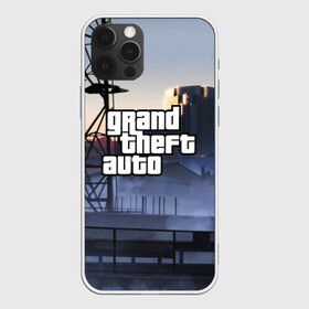 Чехол для iPhone 12 Pro с принтом Grand Theft Auto в Петрозаводске, силикон | область печати: задняя сторона чехла, без боковых панелей | grand theft auto 2 | grand theft auto 3 | grand theft auto v | grand theft auto: san andreas | grand theft auto: vice city | gta 1 | gta 2 | gta 3 | gta 4 | gta 5 | gta online | gta v | город | игры