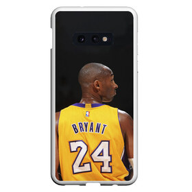 Чехол для Samsung S10E с принтом Kobe Bryant в Петрозаводске, Силикон | Область печати: задняя сторона чехла, без боковых панелей | angeles | basketball | bean | black mamba | bryant | kobe | lakers | los | nba | sport | usa | баскетбол | бин | брайант | коби | лейкерс | лос анджелес | нба | сша | черная мамба