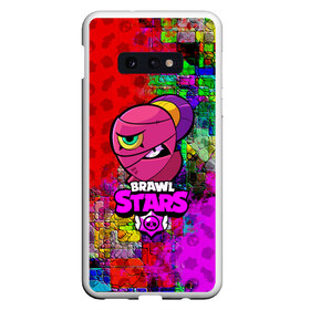 Чехол для Samsung S10E с принтом BRAWL STARSNITA в Петрозаводске, Силикон | Область печати: задняя сторона чехла, без боковых панелей | Тематика изображения на принте: 8 bit | bibi | brawl stars | brock | bull | crow | dinomike | el primo | leon | mobile game | nita | poko | ricochet | stars | tara | бравл старс | ворон | леон | мобильные игры