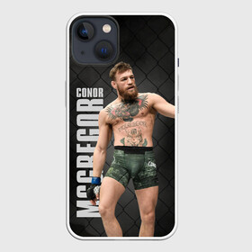 Чехол для iPhone 13 с принтом Конор МакГрегор в Петрозаводске,  |  | conor | conor mcgregor | mcgregor | mma | notorious | the notorious | ufc | боец | бои без правил | бокс | конор | конор макгрегор | макгрегор | микс файт | мма