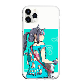 Чехол для iPhone 11 Pro матовый с принтом Ibuki Mioda в Петрозаводске, Силикон |  | danganronpa | ibuki mioda | данганронпа | ибуки миода