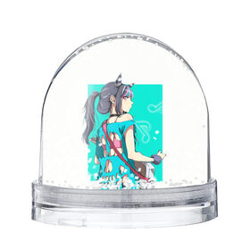 Снежный шар с принтом Ibuki Mioda в Петрозаводске, Пластик | Изображение внутри шара печатается на глянцевой фотобумаге с двух сторон | danganronpa | ibuki mioda | данганронпа | ибуки миода