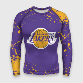 Мужской рашгард 3D с принтом LA LAKERS в Петрозаводске,  |  | america | basketball | kobe bryant | la | la lakers | lakers | los angeles lakers | nba | usa | баскетбол | кобе брайант | лос анджелес лейкерс | нба | сша