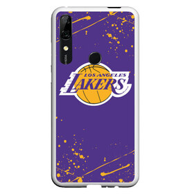 Чехол для Honor P Smart Z с принтом LA LAKERS в Петрозаводске, Силикон | Область печати: задняя сторона чехла, без боковых панелей | america | basketball | kobe bryant | la | la lakers | lakers | los angeles lakers | nba | usa | баскетбол | кобе брайант | лос анджелес лейкерс | нба | сша