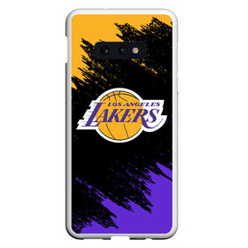 Чехол для Samsung S10E с принтом LA LAKERS в Петрозаводске, Силикон | Область печати: задняя сторона чехла, без боковых панелей | america | basketball | kobe bryant | la | la lakers | lakers | los angeles lakers | nba | usa | баскетбол | кобе брайант | лос анджелес лейкерс | нба | сша