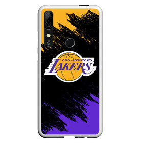 Чехол для Honor P Smart Z с принтом LA LAKERS в Петрозаводске, Силикон | Область печати: задняя сторона чехла, без боковых панелей | america | basketball | kobe bryant | la | la lakers | lakers | los angeles lakers | nba | usa | баскетбол | кобе брайант | лос анджелес лейкерс | нба | сша