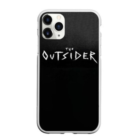 Чехол для iPhone 11 Pro матовый с принтом The Outsider в Петрозаводске, Силикон |  | king | outsider | stephen | stephen king | кинг | книга | роман | сериал | стивен | стивен кинг | чужак