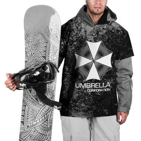 Накидка на куртку 3D с принтом UMBRELLA CORP в Петрозаводске, 100% полиэстер |  | biohazard | biohazard 7 | crocodile | fang | game | hand | monster | new umbrella | resident evil | resident evil 7 | umbrella | umbrella corp | umbrella corporation | zombie | обитель