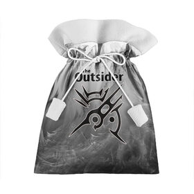 Подарочный 3D мешок с принтом The Outsider в Петрозаводске, 100% полиэстер | Размер: 29*39 см | 