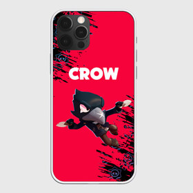 Чехол для iPhone 12 Pro Max с принтом BRAWL STARS CROW в Петрозаводске, Силикон |  | Тематика изображения на принте: bea | bibi | brawl stars | colt | crow | el brown | leon | leon shark | max | nita | sally leon | shark | акула | беа | берли | биби | бравл старс | браун | ворон | кольт | леон | леон акула | макс | нита | шелли