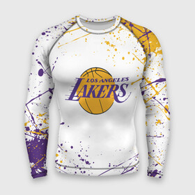 Мужской рашгард 3D с принтом LA LAKERS в Петрозаводске,  |  | america | basketball | kobe bryant | la | la lakers | lakers | los angeles lakers | nba | usa | баскетбол | кобе брайант | лос анджелес лейкерс | нба | сша