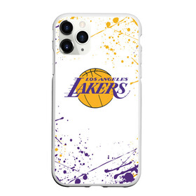 Чехол для iPhone 11 Pro Max матовый с принтом LA LAKERS в Петрозаводске, Силикон |  | america | basketball | kobe bryant | la | la lakers | lakers | los angeles lakers | nba | usa | баскетбол | кобе брайант | лос анджелес лейкерс | нба | сша