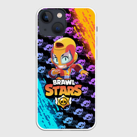 Чехол для iPhone 13 mini с принтом BRAWL STARS MAX. в Петрозаводске,  |  | bea | bibi | brawl stars | colt | crow | el brown | leon | leon shark | max | nita | sally leon | shark | акула | беа | берли | биби | бравл старс | браун | ворон | кольт | леон | леон акула | макс | нита | шелли