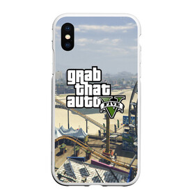 Чехол для iPhone XS Max матовый с принтом GTA 5 в Петрозаводске, Силикон | Область печати: задняя сторона чехла, без боковых панелей | grand theft auto 2 | grand theft auto 3 | grand theft auto v | grand theft auto: san andreas | grand theft auto: vice city | gta 1 | gta 2 | gta 3 | gta 4 | gta 5 | gta online | gta v | город | игры