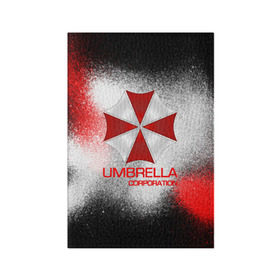Обложка для паспорта матовая кожа с принтом UMBRELLA CORP в Петрозаводске, натуральная матовая кожа | размер 19,3 х 13,7 см; прозрачные пластиковые крепления | biohazard | biohazard 7 | crocodile | fang | game | hand | monster | new umbrella | resident evil | resident evil 7 | umbrella | umbrella corp | umbrella corporation | zombie | обитель