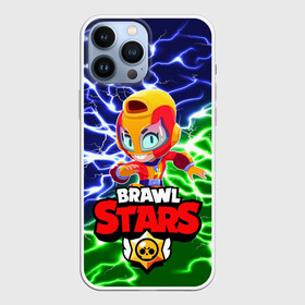 Чехол для iPhone 13 Pro Max с принтом BRAWL STARS MAX в Петрозаводске,  |  | Тематика изображения на принте: 8 | 8bit | bit | brawlstars | crow | leon | leonskin | max | mr p | sally | shark | virus | бит | бравлстарc | бравлстарз | динамайк | игра | игры | леон | макс | мистер пи | молнии | мультик | старз