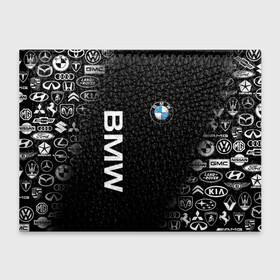 Обложка для студенческого билета с принтом BMW | БМВ в Петрозаводске, натуральная кожа | Размер: 11*8 см; Печать на всей внешней стороне | bmw | bmw performance | m | motorsport | performance | бмв | моторспорт
