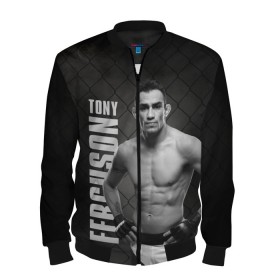 Мужской бомбер 3D с принтом Tony Ferguson в Петрозаводске, 100% полиэстер | застегивается на молнию, по бокам два кармана без застежек, по низу бомбера и на воротнике - эластичная резинка | el cucuy | ferguson | mma | tony | tony ferguson | ufc | арманн | бокс | борьба | джиу джитсу | кукуй | тони | тони фергюсон | фергюсон | эль | эль кукуй | энтони